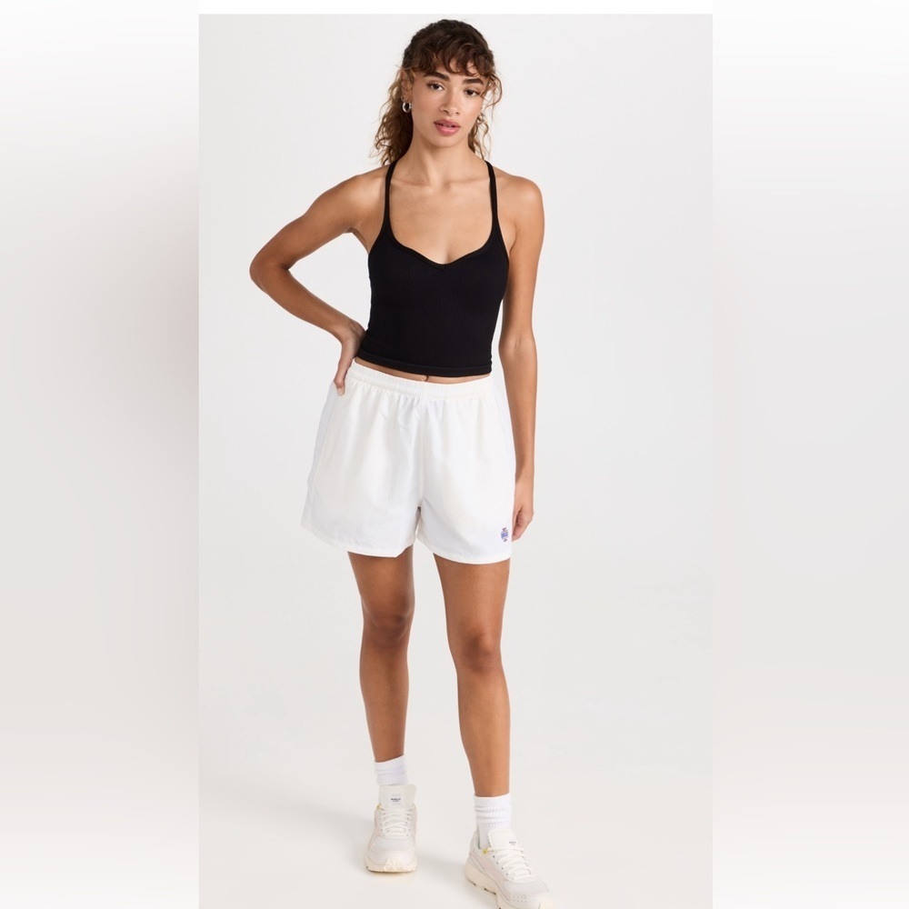 RARE FP Movement NWT Happiness Runs Sweetheart Crop Tank IN Black— M/L